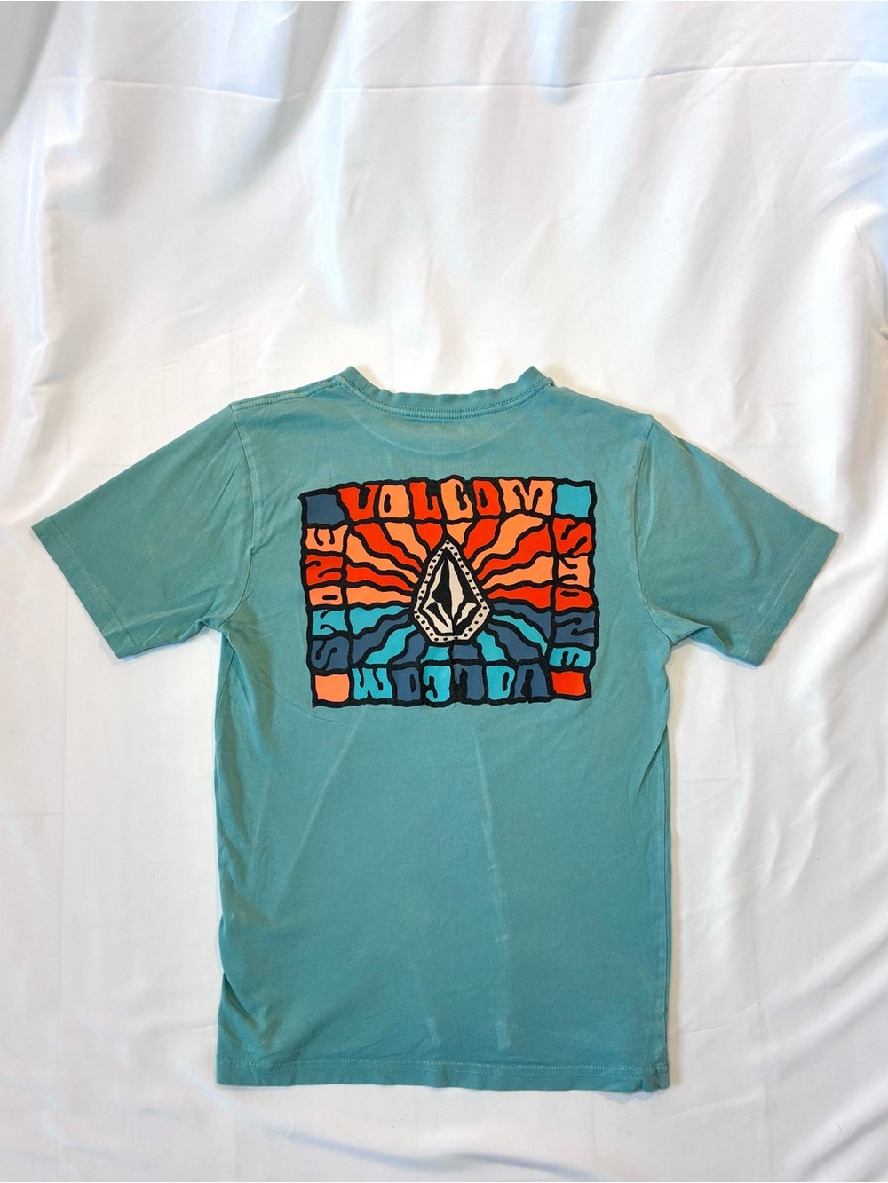 Volcom Acid Wash Psychedelic Shirt